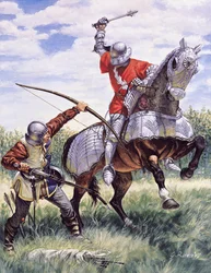 La guerre des Deux Roses (1455-1485) : bataille entre la maison royale de York et la maison royale de Lancastre