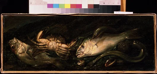 Nature morte aux poissons et au crabe