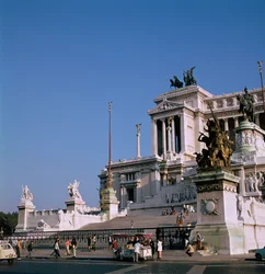 Le monument à Victor Emmanuel II à Rome, 19e siècle
