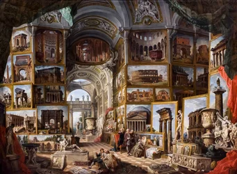 Rome antique, vers 1754/57 (Huile sur toile)