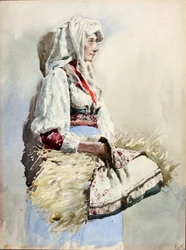 Paysanne italienne
