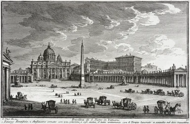 Basilique Saint-Pierre, Vatican, c.1753