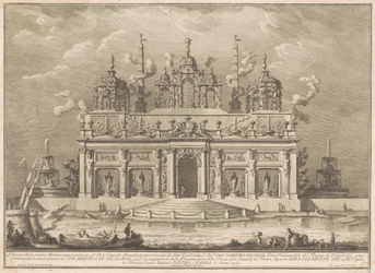 La Prima Macchina pour la Chinea de 1765 : Le jardin des Hespérides