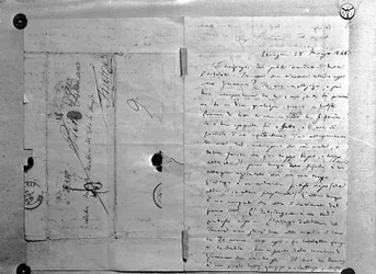 Correspondance écrite par Giuseppe Verdi