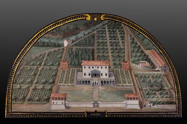 la villa Médicis de Poggio a Caiano