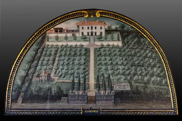 la villa Médicis de Marignolle