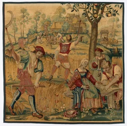 Été : Scène de récolte
