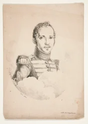 Inconnu (portrait en buste d