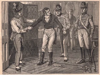 Arrestation de Sir Francis Burdett, 1810
