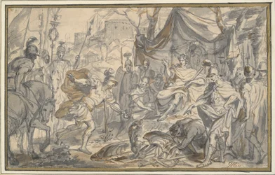 Le suicide de Publius Quintilius Varus