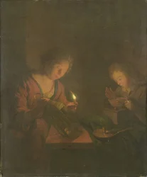 Feu et lumière