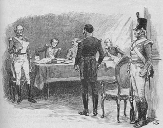 Le général Whitelocke jugé par cour martiale, 1902