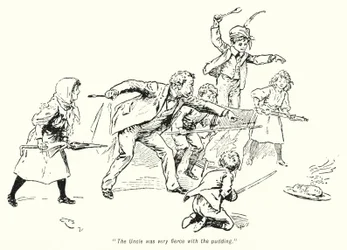Illustration pour The Story of the Treasure Seekers par E Nesbit