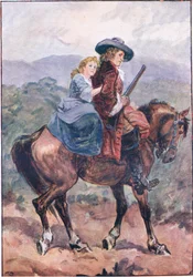 "Maintenant je peux pleurer autant que je veux", de Lorna Doone publié par W & R Chambers Ltd, 1921