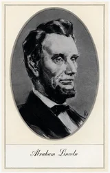 Abraham Lincoln, 16e président des États-Unis, début du XXe siècle