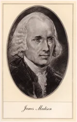 James Madison, quatrième président des États-Unis, début du 20ème siècle