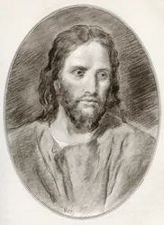 Jésus, tiré de «Biographies vivantes de chefs religieux»