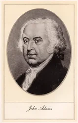 John Adams, deuxième président des États-Unis, début du 20e siècle