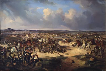 La bataille de Paris le 17 mars 1814