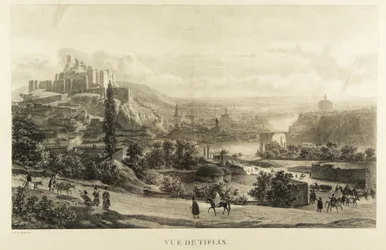 Vue de Tiflis, 1830s