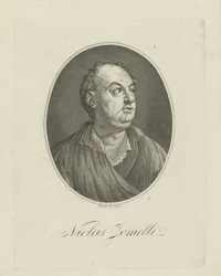 Portrait du compositeur Niccolò Jommelli 1714-1774