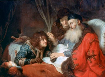 Isaac bénissant Jacob, 1638