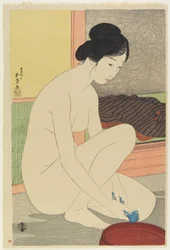 Femme au bain, octobre 1915
