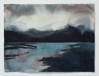 Fjord 2, 2025 (aquarelle)