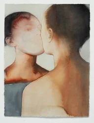 Miroir, 2025 (aquarelle sur Arches)