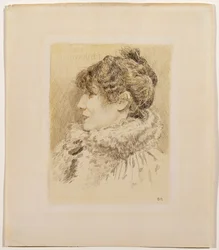 Portrait de Sarah Bernhardt (1844-1923)