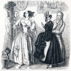 La jeune veuve - Fables de La Fontaine