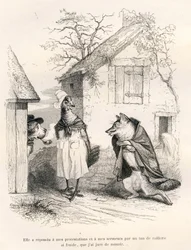 Conversation entre un chien, une poule et un renard