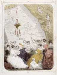 Dames étudiant l