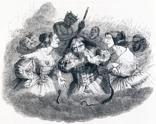 Le mal marié - Fables de La Fontaine