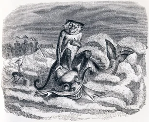 Le singe et le dauphin - Fables de La Fontaine