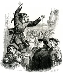 Le fou qui vend la sagesse : La fable de La Fontaine
