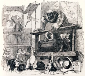 Le singe et le léopard - Fables de La Fontaine