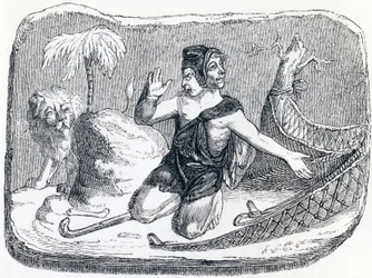 Le pâtre et le lion - Fables de La Fontaine