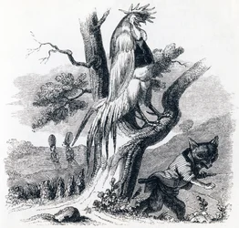 Le coq et le renard - Fables de La Fontaine
