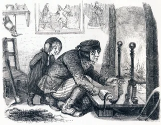 Le villageois et le serpent - Fables de La Fontaine