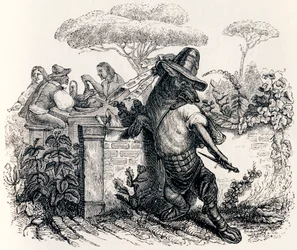 Le loup et les bergers - Fables de La Fontaine