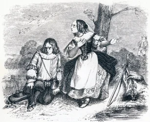 Tircis et Amarante - Fables de La Fontaine