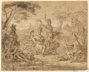 Conception pour une tapisserie : Allégorie de l