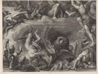 Portrait équestre allégorique de Louis XIV, roi de France