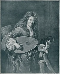 Charles Mouton, vers 1626-1710. Luthiste et compositeur de luth français, 1909