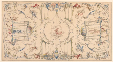 Conception pour une décoration de plafond