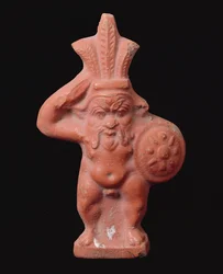 Statuette du dieu domestique égyptien Bes