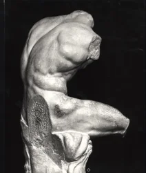 Torso du Belvédère (marbre) (photo n/b)