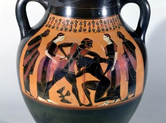 Thésée combattant le Minotaure (détail)