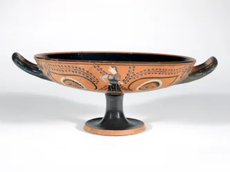 Vase, coupe à yeux